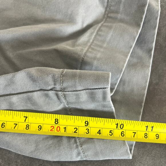 Polo Ralph Lauren 36T/L 100% Cotton Gray/Tan Cotton Prospect Shorts - Picture 7 of 8